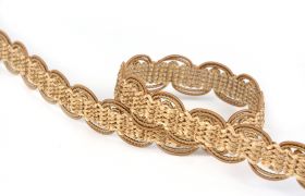 BAROQUE TRIMMINGS BRAIDED TAPE AG.387E Gold 0775